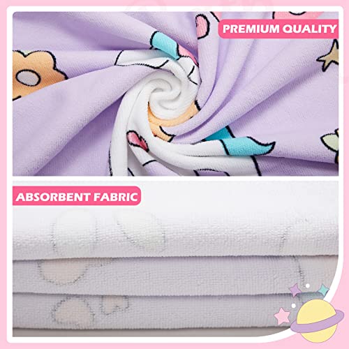 Chumia 3 Pack Kids Hooded Towel Baby Beach Bath Towel For Girls Boys Thicker Toddler Swim Towels Ponchos With Hood Cotton Pool Bath Towels Poncho thumb #2