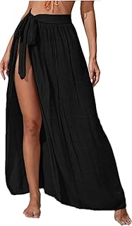 Elegant chiffon cover up skirt