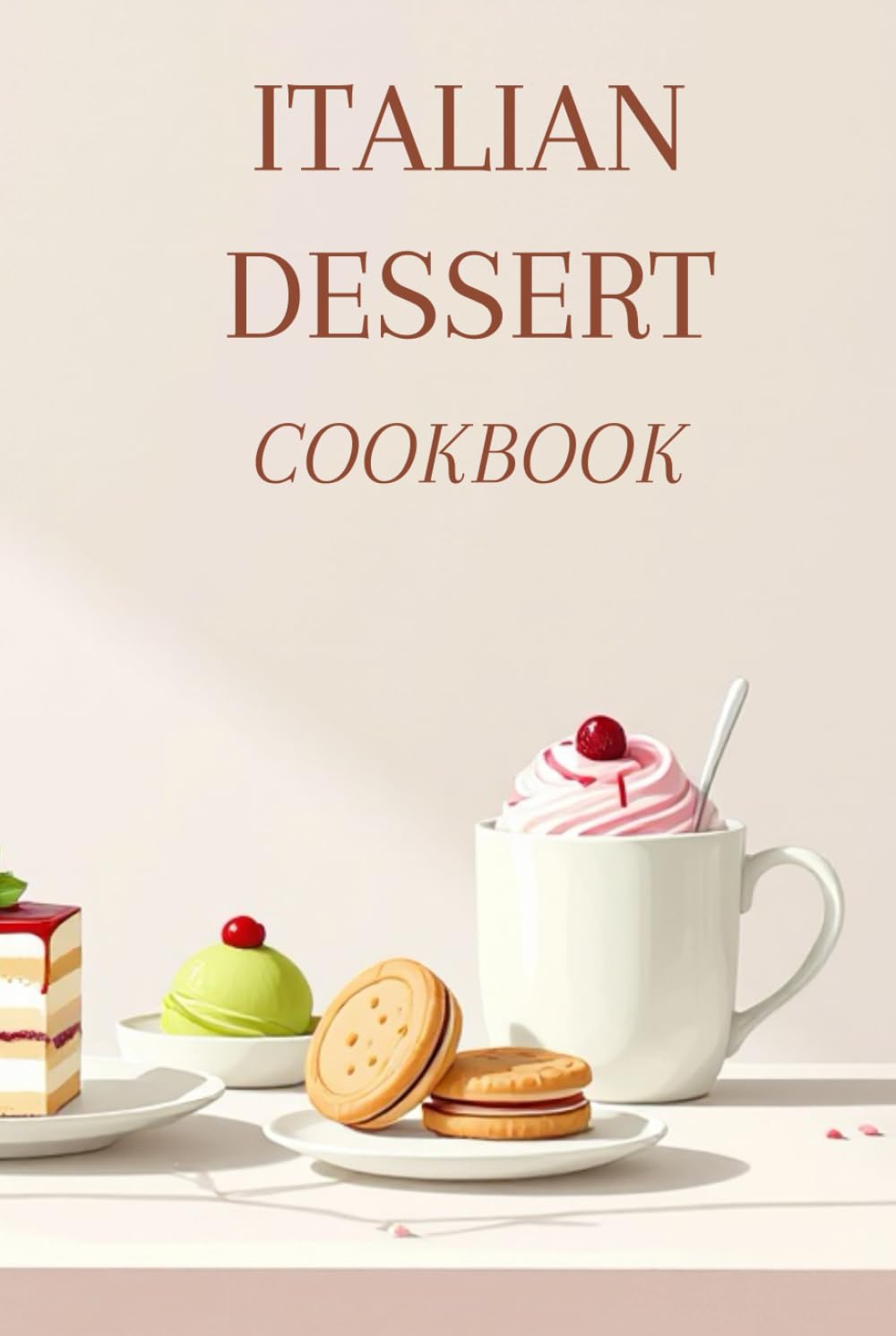 Italian Dessert Cookbook for Beginners: Over 40 Easy Authentic Recipes for Cakes, Cookies, Tiramisù, Panna Cotta and Gelato