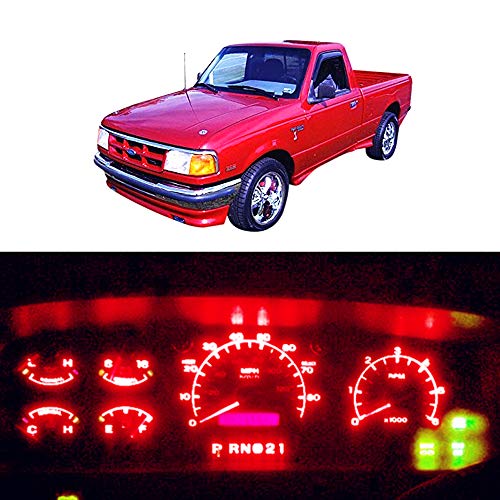 Kit de 17 bombillas LED para tablero Ford Ranger 89-94 miniatura 1