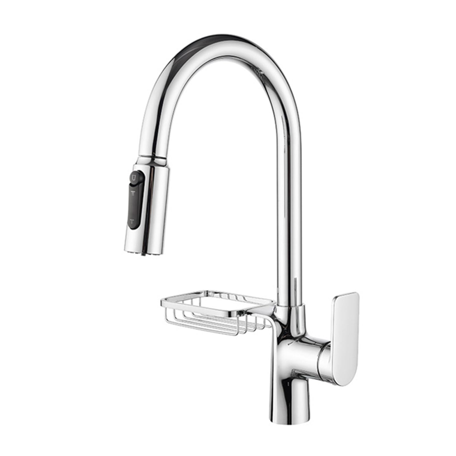 MXXQRHF 3 Way Faucet Kitchen, 3 in 1 Mixer Faucet Kitchen for Water Filter,Pure Water Cold and Hot 360°Rotatable Kitchen Faucet Extendable Brass, Chromium
