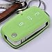 Produktbild Auto Schlüssel Hülle Silikon Schutz Cover für VW Seat Skoda 3 Tasten bis 11/2009 / Farbe: Fluoreszierend Grün (leuchtet im Dunkeln!)