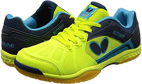 Image of Butterfly Lezoline Rifones Shoes - Professional Table Tennis Shoe with Footwork Support, Flexibility, Shock Absorbing Cushion, Gripping Ping Pong Shoe