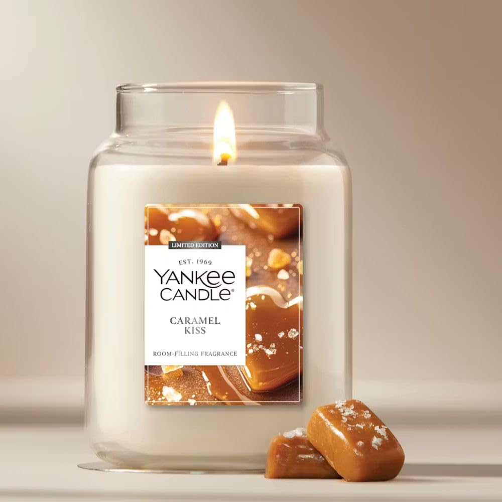 Yankee Candle® Caramel Kiss Großes Glas 623g
