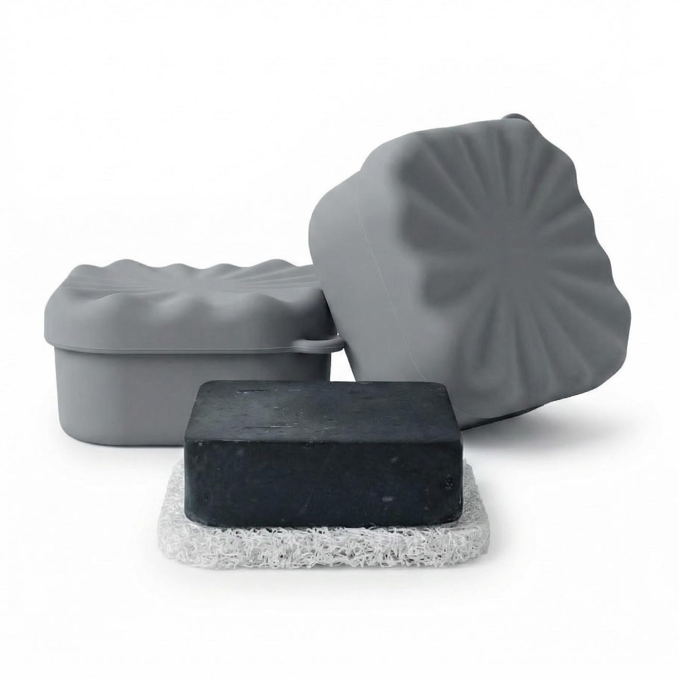 Porte-savon silicone étanche et anti-choc pour voyage et douche