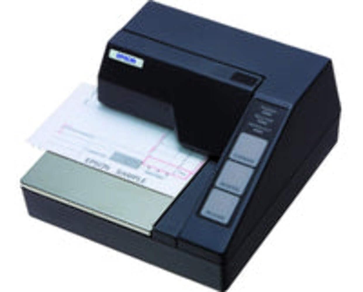 Epson TM-U295 (292): Serial, w/o PS, EDG – Nadeldrucker-Punkt (W/O PS, EDG, UL, CSA C22.2 No. 950, VCCI Class A, FCC Class A, CE Marking, 180 x 190,5 x 101,5 mm, 24 VDC ± 10%, verkabelt, 0.09/0.35)