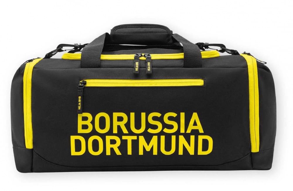 BVB Handytasche Aus Echtem Leder - Offizieller Borussia Dortmund Fanartikel