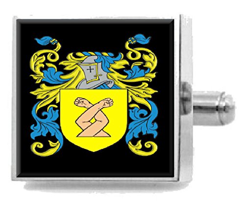 Clip para corbata Bayes con escudo de la familia de Inglaterra grabado en bolsa
