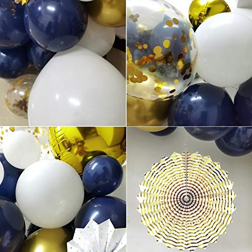 Suprimentos para festa de bebê,Funien Conjunto de decorações de festa de balões 102 peças para menin