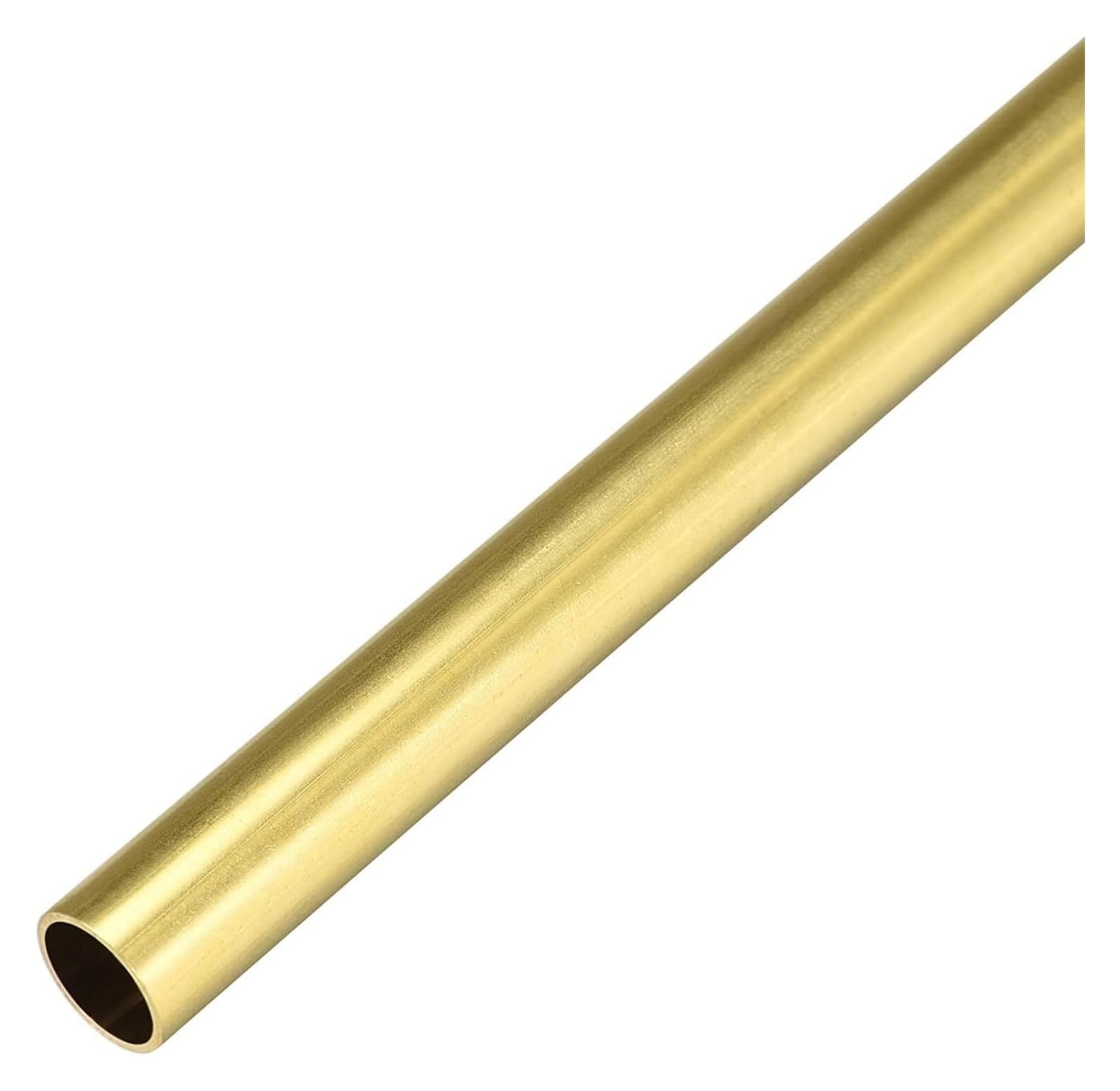 Tubo de latón, tubo hueco, recto, estado duro, 20 mm, 21 mm, 22 mm, diámetro exterior: 0,5 mm, 1 mm, 1,5 mm, 2 mm, 3 mm, espesor de pared: 500 mm, longitud: 1,5 mm.(22mm*2mm*500mm)