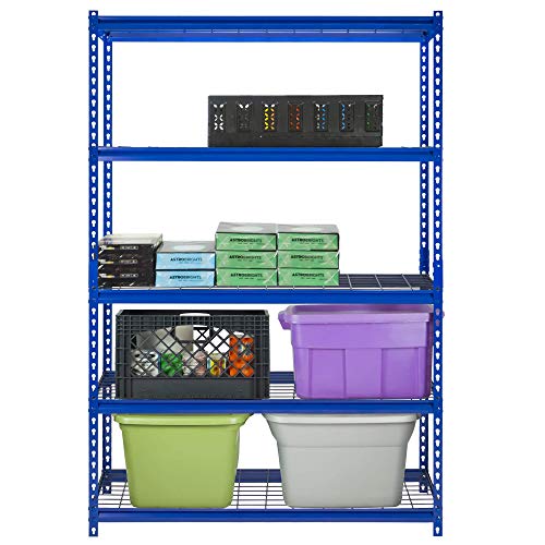 Muscle Rack 5-Shelf Steel Shelving Unit (48"Wx18"Dx72"H)
