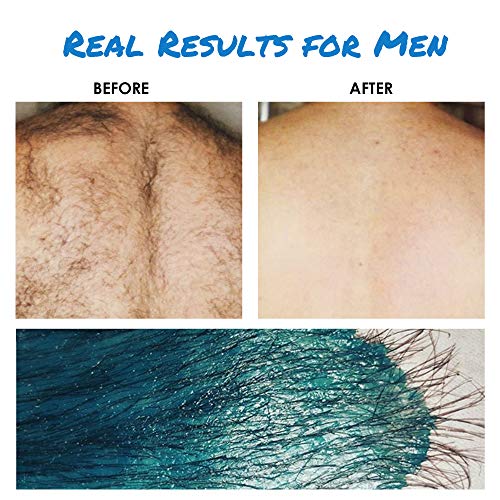 ILansley Wax Kit for Women Men Coarse Body Hair with Strongest Blue Refill Hard European Wax, At Home Waxing Kit for Underarms, Legs, Back and Chest Stripless Cera Para Depilar - Thumbnail 6