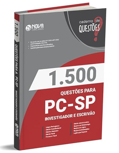 Apostila Caderno de Questões PC SP - Caderno de testes PC SP