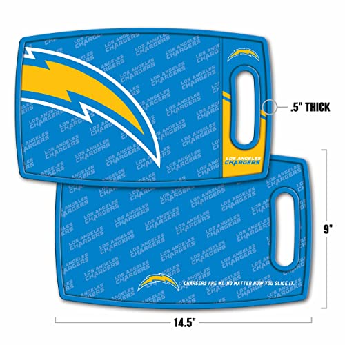Image of YouTheFan NFL Los Angeles Chargers Logo Series Cutting Board