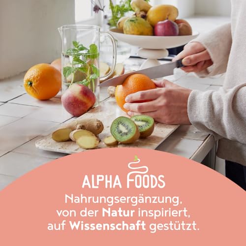 Vitamin B-Komplex | 400 hochwirksame vegane Tabletten (1 Jahr+ Vorrat) | Alle 8 B-Vitamine B1-B2-B5-B6-B12, Biotin, Folsäure, Vit C & D3 | Energie-Boost & Immun-Unterstützung | Alpha Foods
