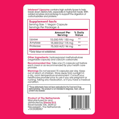Intoleran Lipase Mix Testpack