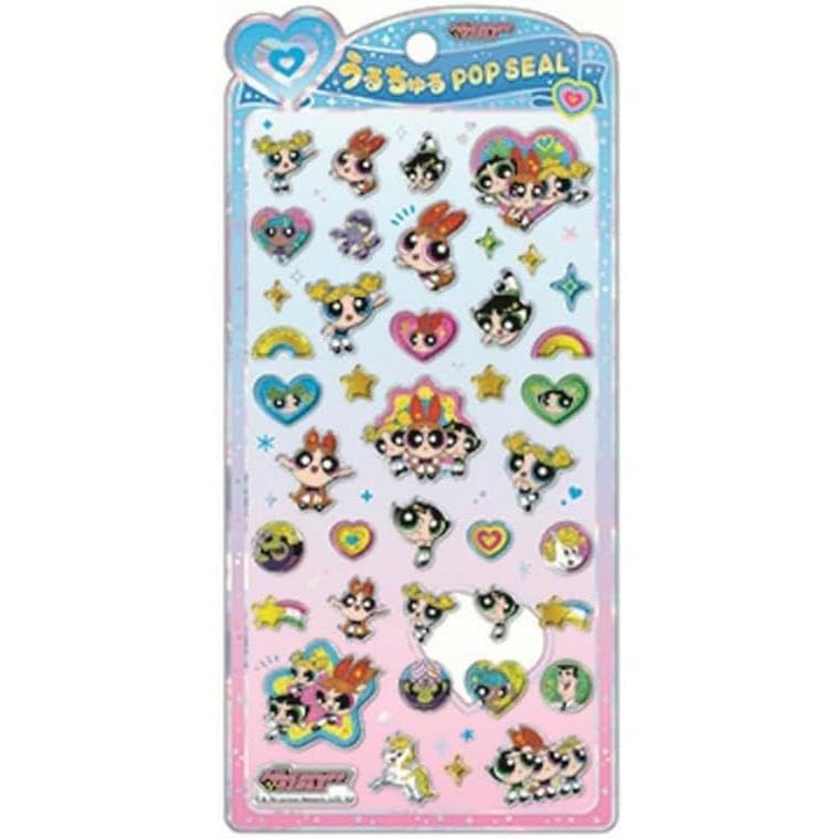 うるちゅるポップシール　11枚セット　パワーパフガールズ、サンリオ等 Amazon.co.jp: うるちゅるポップシール【パワーパフガールズ2】 136840