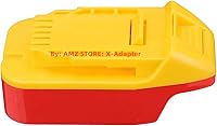 Vista 7 de 1 Adapter Upgrade for DeWalt 20v MAX XR Tools - Compatible with Porter Cable 20v MAX (Not Older 18v) Li-ion Battery or Compatible with Black and