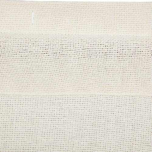 Vhc Brands Burlap Antique White Shower Curtain #TOP2