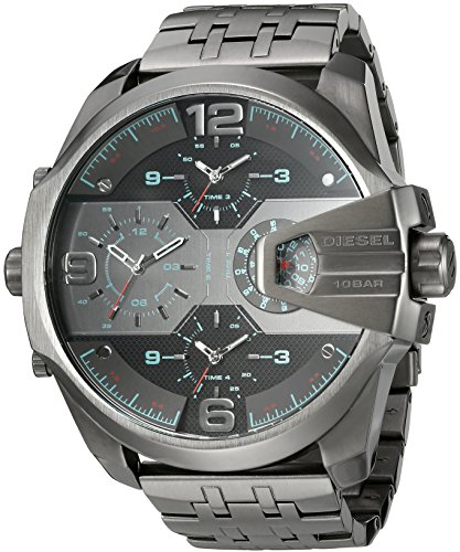 Aeropost Com Grand Cayman Diesel Mens Uber Chief Quartz Stainless Steel Casual Watch Colorgrey Model Dz7372