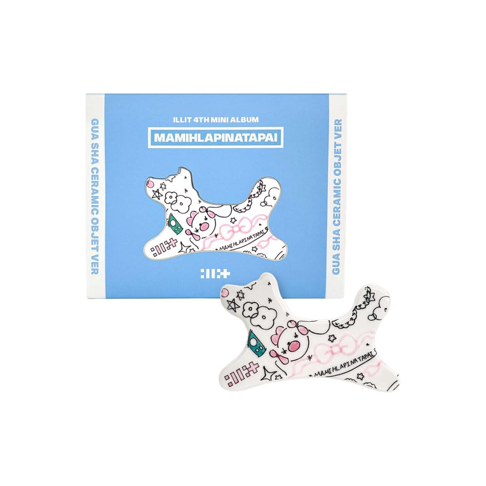 ILLIT [4º mini álbum 'It's Me' MAMIHLAPINATAPAI] (Gua Sha Ceramic Objet VER.) + 3 tarjetas fotográficas adicionales