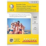 140 g/m², A4, 100 hojas por paquete.