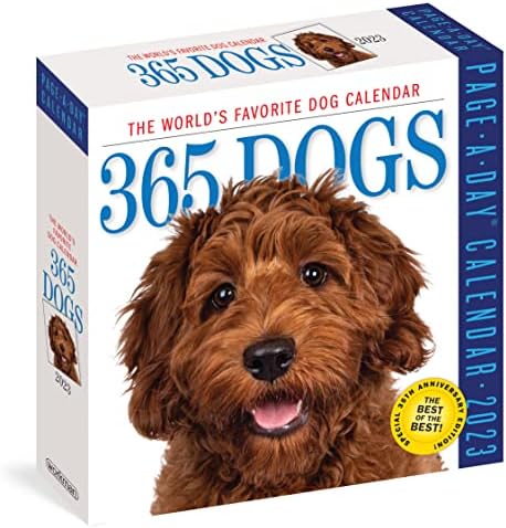 365 Dogs Page-A-Day Calendar 2023: The World's Favorite Dog Calendar