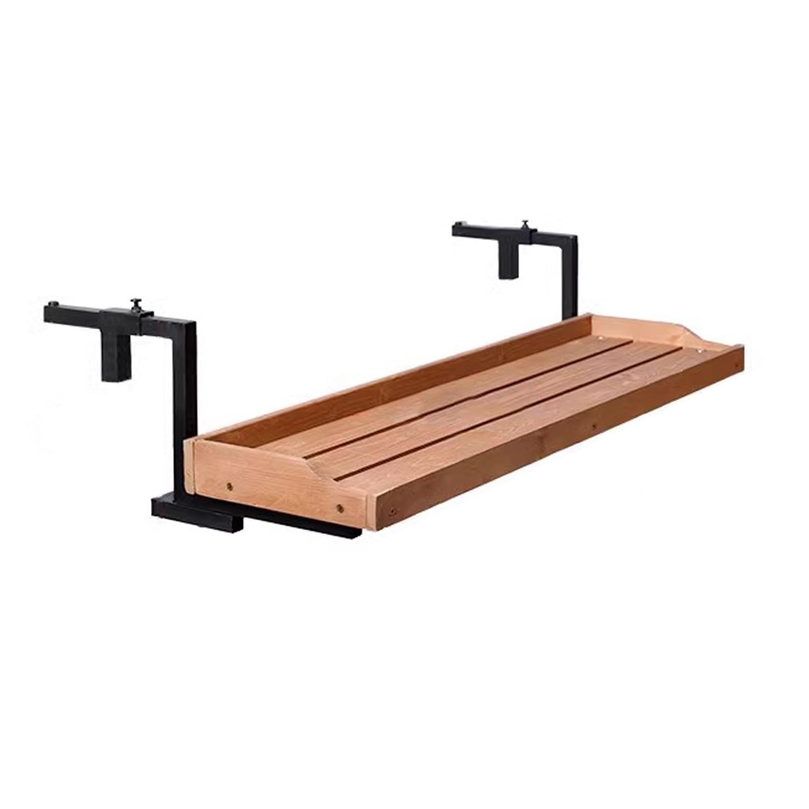 Tavolo da Balcone Sospeso,Tavolo da Appendere Ringhiera,Tavolino Sospeso da Balcone Salvaspazio,Tavolo da Appendere alla Ringhiera del Balcone,Stabile Costruzione,per Piccoli Spazi