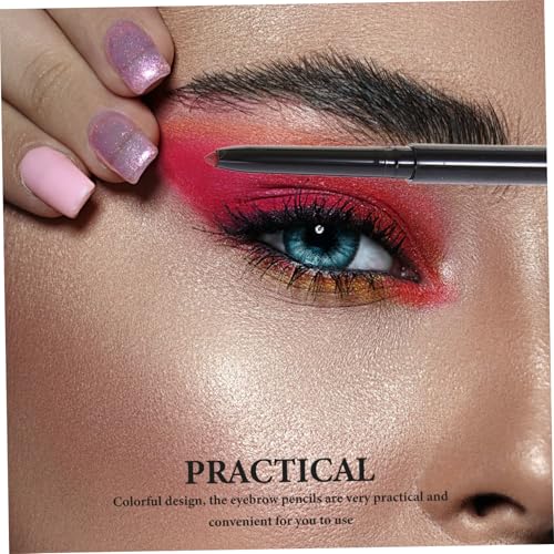 Ipetboom 12 lápices de maquillaje profesional para cejas y ojos miniatura 3