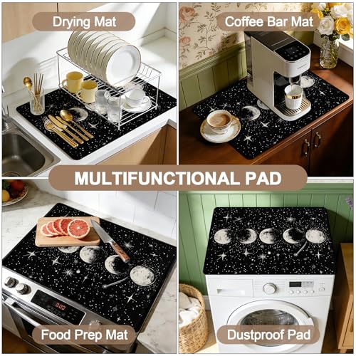 Image of Stove Burner Covers Non-Slip Electric Cooktop Protector Mat (G253992)