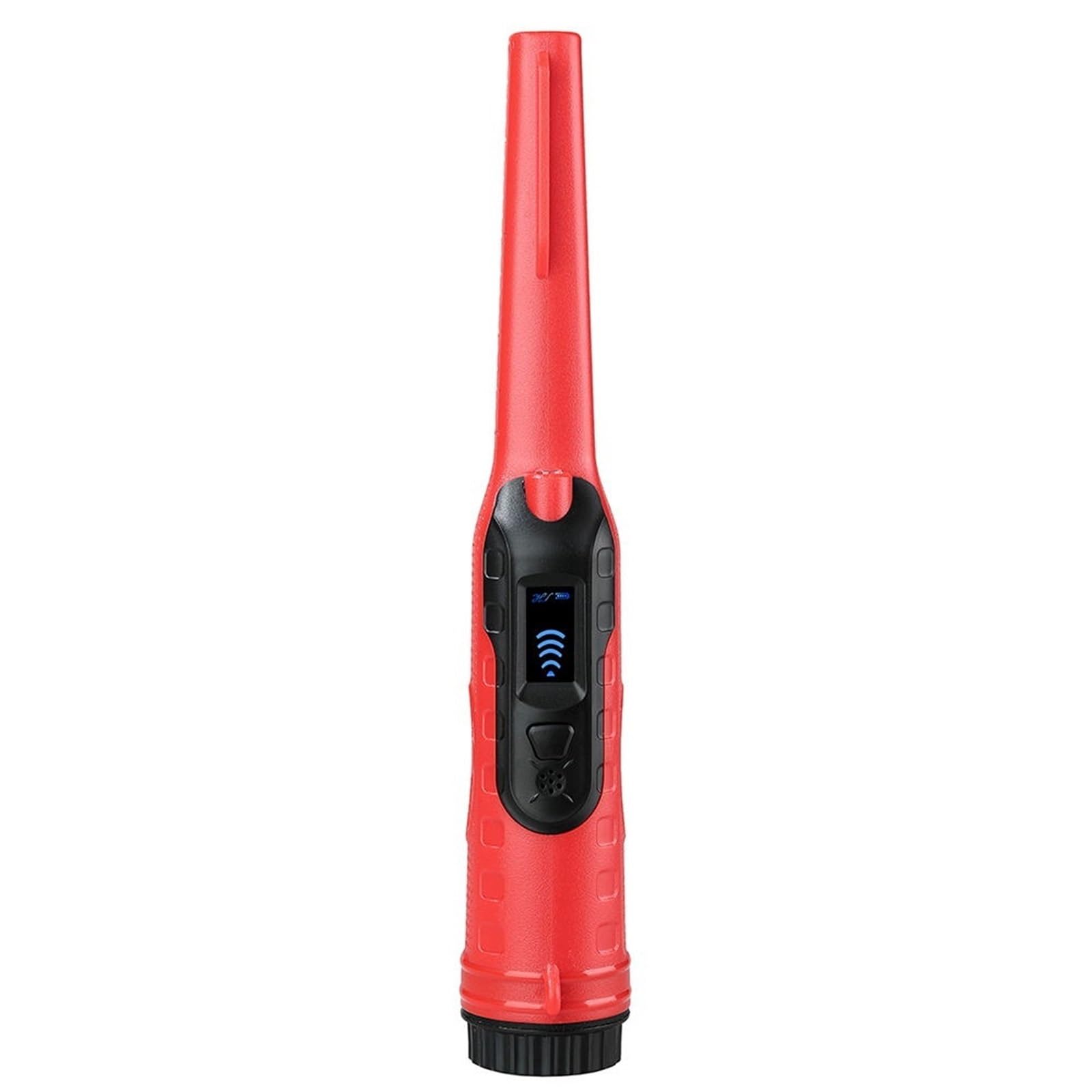 Wyświetlacz LCD Pinpoint Wykrywacz Metali Pinpointer IP68 Wodoodporny Z Wyszukiwarką 360° Czułe Precyzyjne Wykrywanie(Red)