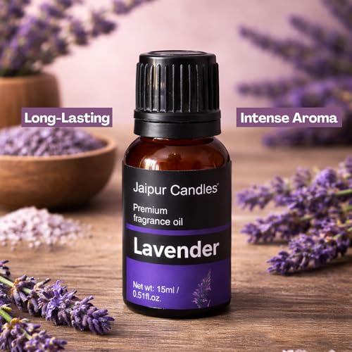 Image of Fragrance Oil | 15 ml | Aroma Oil for Home Fragrance | Best for Aromatherapy | Use in Diffusers, Candles, Air Fresheners (15ML, Lavender)