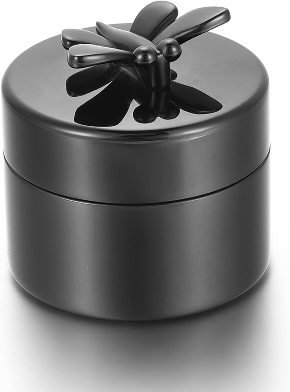 SHEIL Stainless Steel Butterfly Cremation Urn Locket Human Memorial Ashes Urn Jewelry Pet Keepsake Urn for Funeral Gift