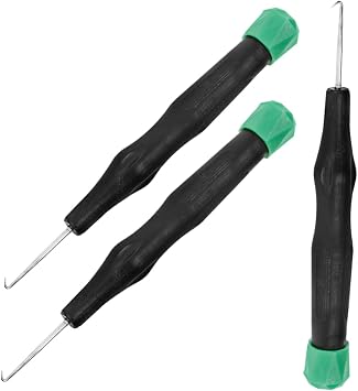 3pcs Badminton Racket Threading Hook Expert Stringing Tool for Precision Badminton and Tennis Rackets User-Friendly Design for Easy Operation and Multisport Compatibility