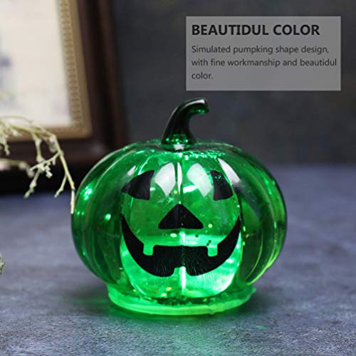 KESYOO 2Pcs Lanterna de Abóbora de Halloween Led Jack O Lantern Luzes de Velas Lanterna Decorativa d