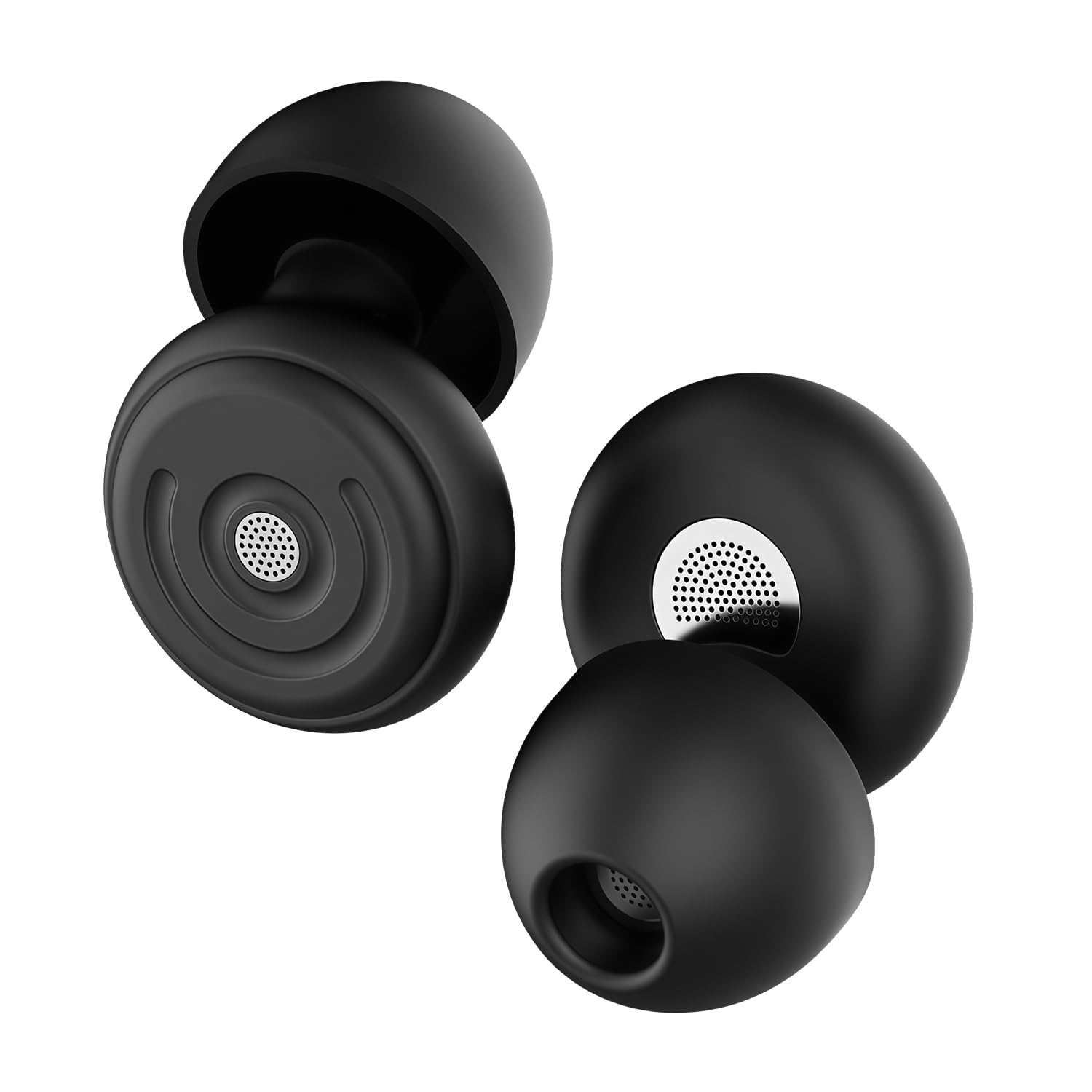Tapones para los oídos con cancelación de ruido de 55 dB para dormir, tapones de silicona reutilizables para ronquidos, personas que duermen de lado y viajes en avión