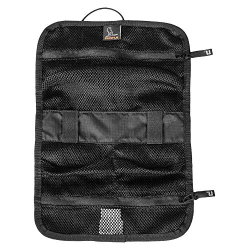 Nécessaire Compactável Roll Kit, CURTLO, ACS046, Unissex, Preto