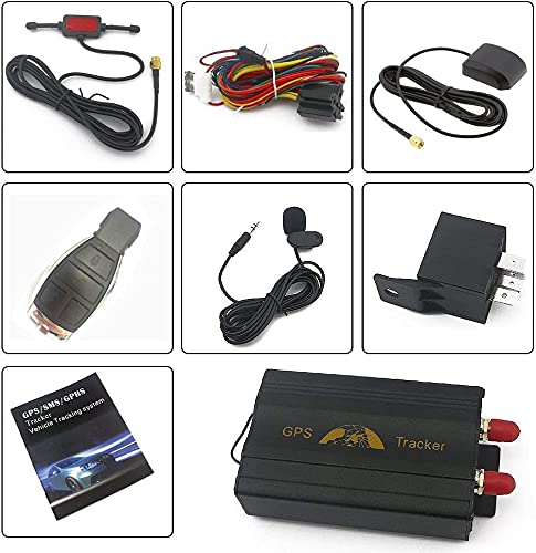 Gps Tracker Tk103B plus localizzatore satellitare auto gsm con telecomando antifurto localizzazione CW88