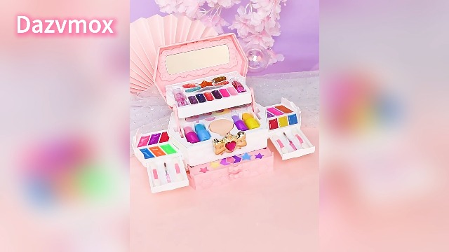 Amazon | Dazvmox メイクセット おもちゃ 女の子 キッズコスメ キッズ