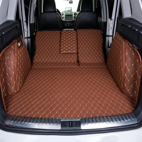 ラゲッジマットに適用スバルアウトバック全機種 Outback BS9 2019~2020 車 ラゲッジトレイ全天候対応 トランクマットで 防水・防滑・耐汚 トランクマット 簡単取り付け 耐摩擦(ブラウン)