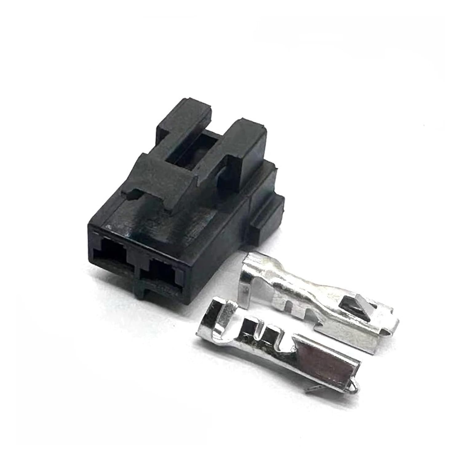 2 Pin Car Air Conditioner Blower Connector Plug 12064749 Compatible Regal Lacrosse GL8 KLOOKY(Army Green,10 Sets)