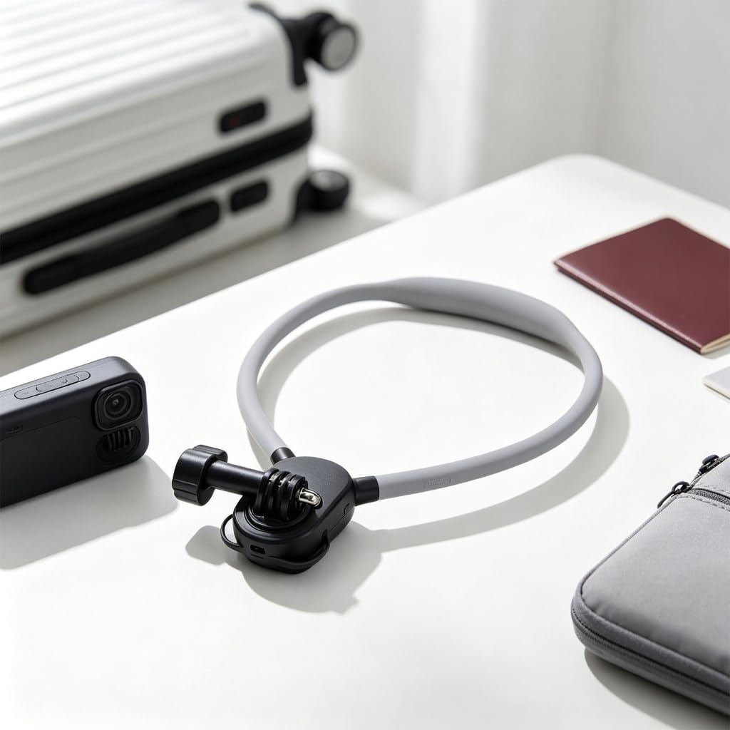 Supporto da collo indossabile per Action Camera Walking e video di tutti i giorni