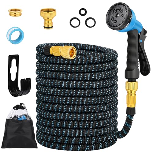 Tuyau d'arrosage extensible 30m sans fuite pour robinet 1/2 3/4 - 2