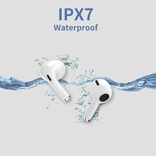 Miniatura 6 de Auriculares inalámbricos Bluetooth 5.3 con cancelación de ruido, auriculares estéreo 3D con auriculares intrauditivos con graves profundos,