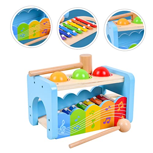FAVOMOTO 1 Conjunto Brinquedo De Percussão Musical Brinquedos Educativos Musicais Brinquedos Martelo