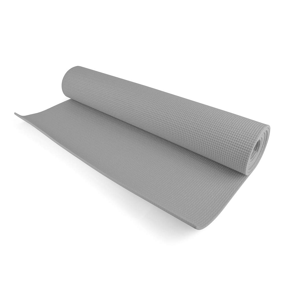 Aspect Yoga Mat Non Slip, Yoga Fitness Mats with Bag, Eco Friendly, Anti-Tear Yoga Mats for Women, Exercise Mats for Home Workout (GREY)