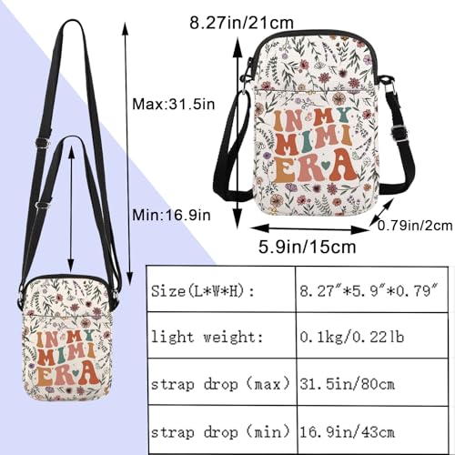 ENSIANTH Mimi Gift Mimi Crossbody Bag Grandma Gift Mimi To Be Gift Mother’s Day Gift In My Mimi Era Gift Grandma To Be Gift2