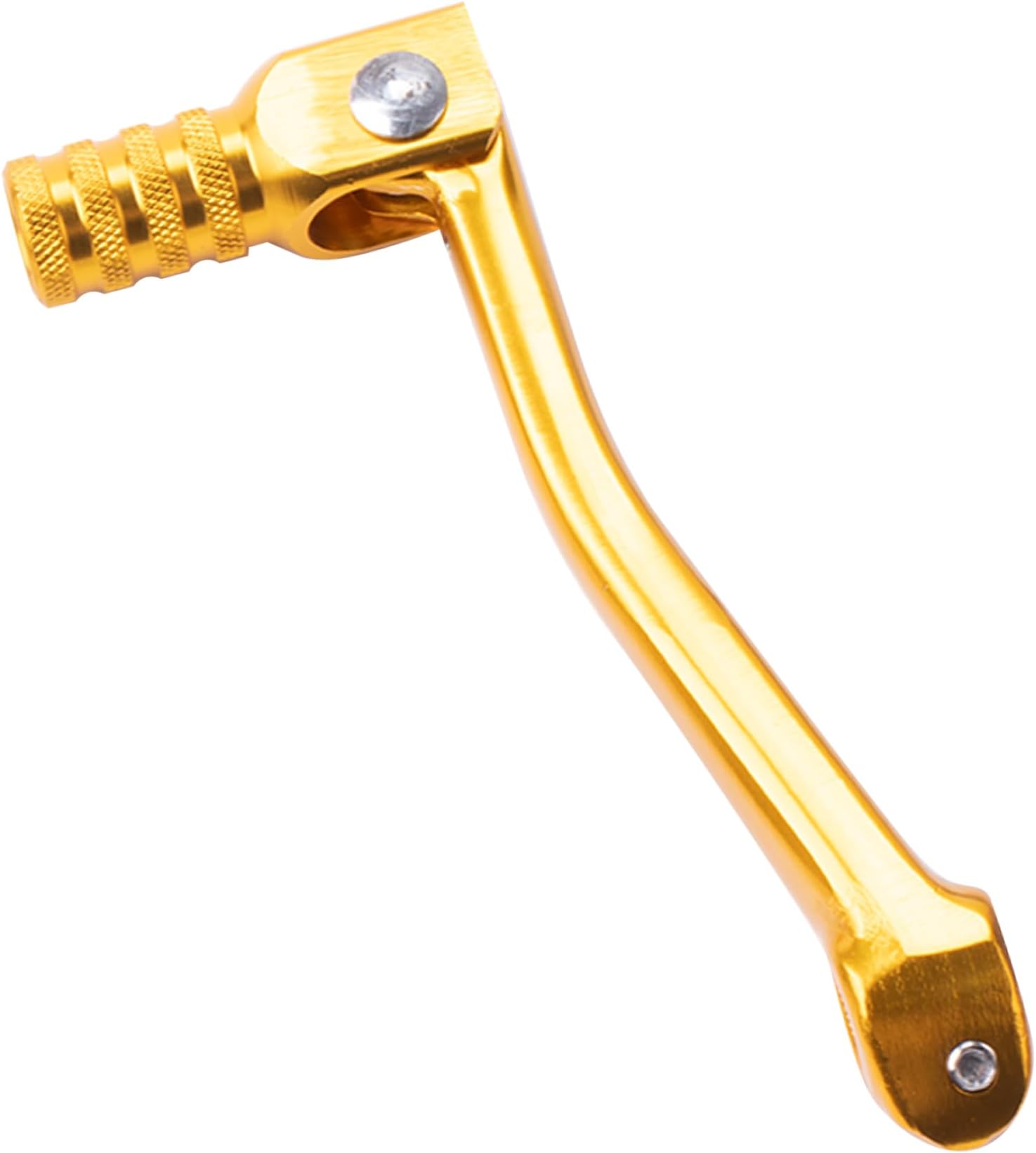 CNC Aluminum 2" Folding Gear Shifter Shift Lever for Honda XR50 CRF50 XR CRF 50cc 70cc 90cc 110cc 125cc Dirt Pit Bike (Yellow)