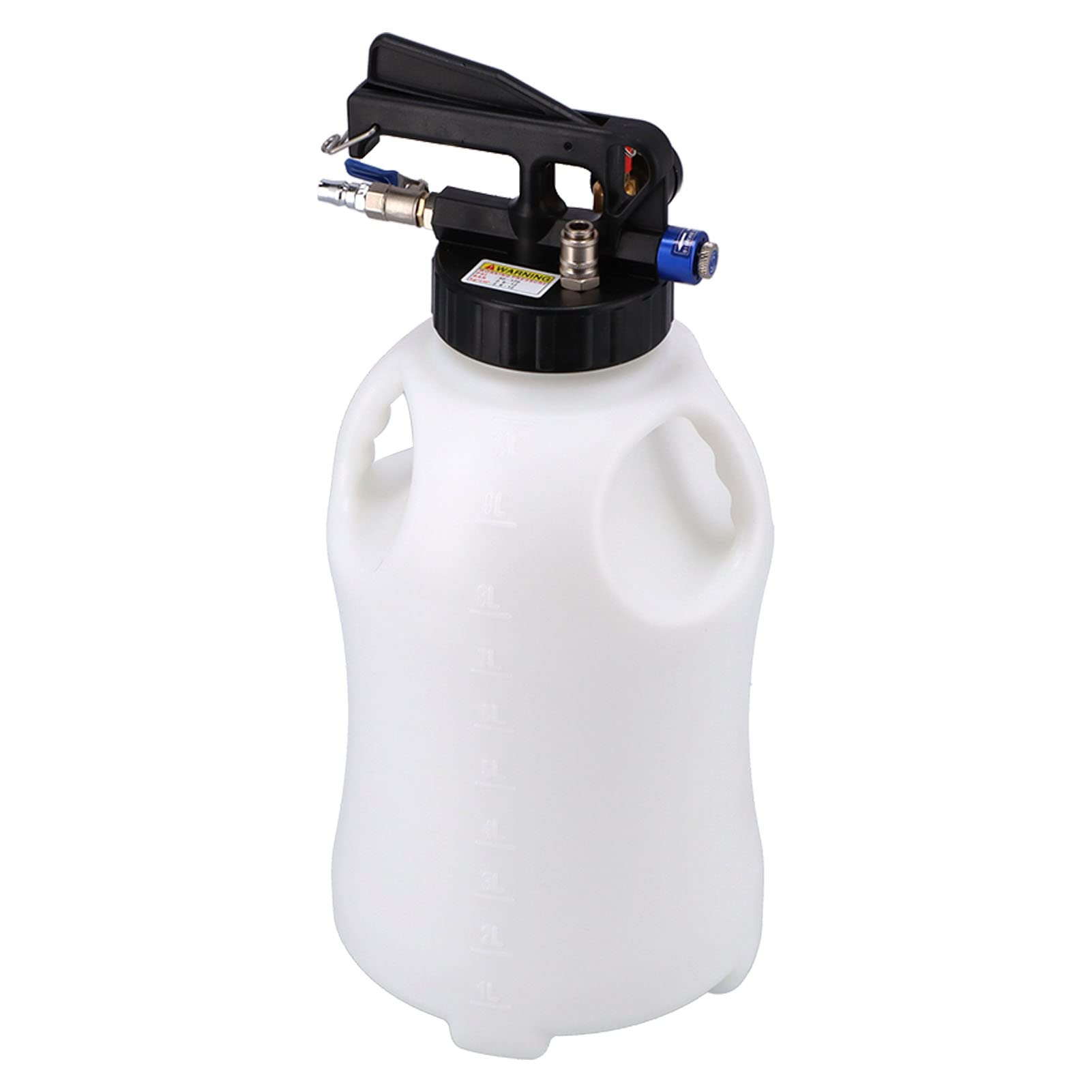 aqxreight Dispensador de Llenado de Aceite de Transmisión Automática Neumática de 10L, Kit de Herramientas de de Aceite de Motor, Hierro ABS Adecuado para Varios Vehículos