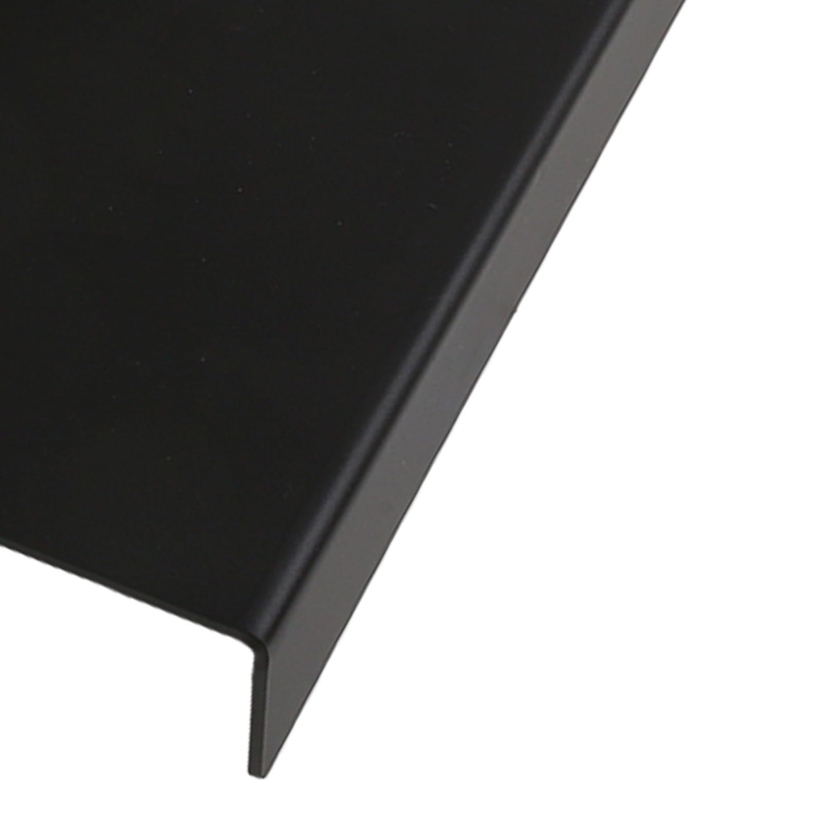 Supporto per Tastiera per Computer Inclinato in Acrilico Supporto per Tastiera Lucidato 17 X 5,5 X 0,7 Pollici Bordo Anteriore Basso Angolo Ergonomico per Scrivania da Ufficio Digitazione